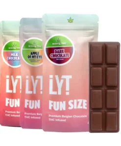 Buy LYT Fun Size Chocolate Bars 800mg