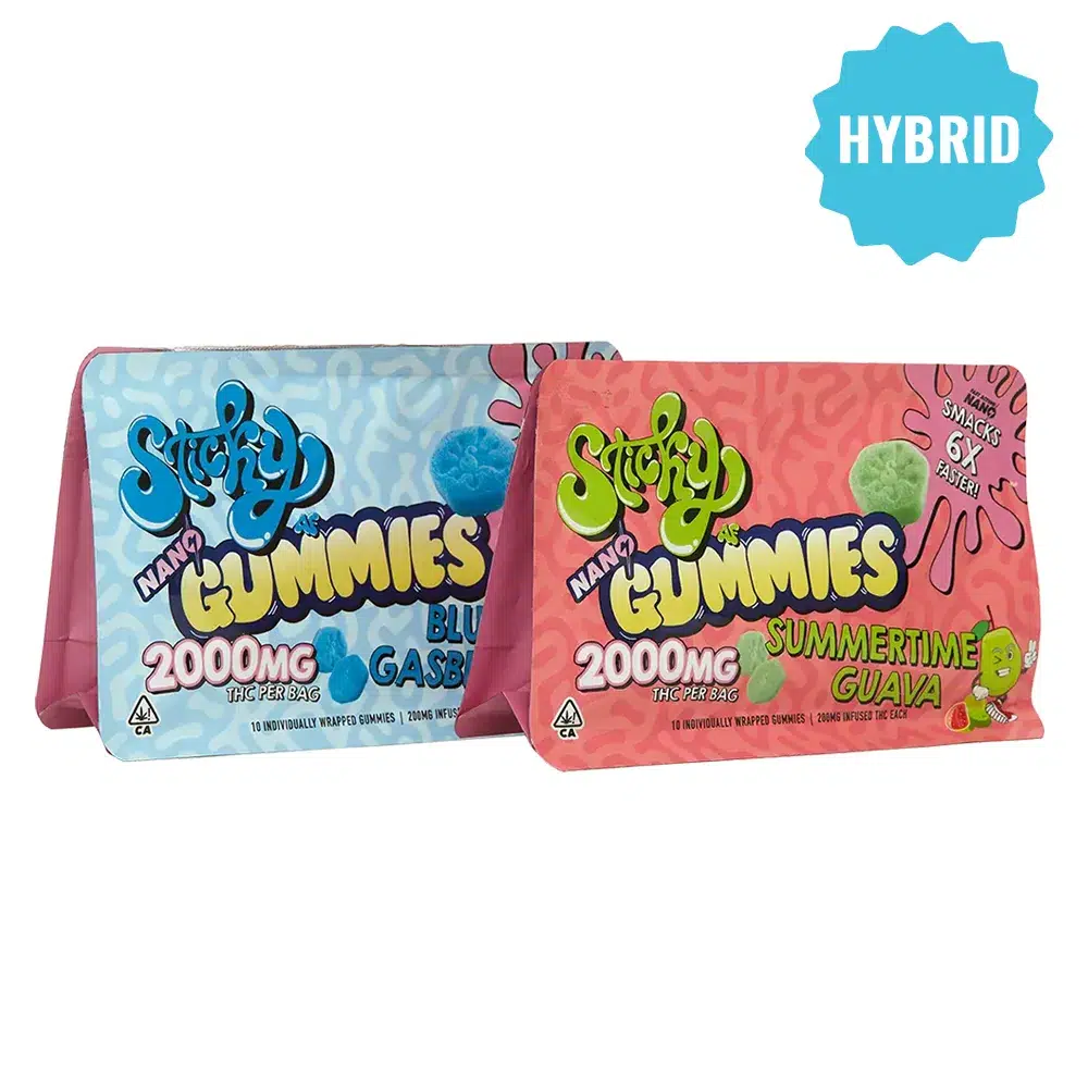 Buy Sticky Nano Hybrid THC Gummies