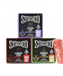 Buy Smashed Liquid Diamond Infused Gummies 500 MG