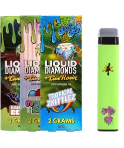 Buy Sticky Stickz Diamonds and Rosin Disposable Vape 2g