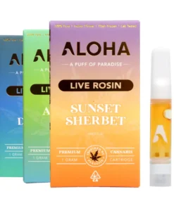 Buy Aloha Live Rosin Vape Cartridge 1g