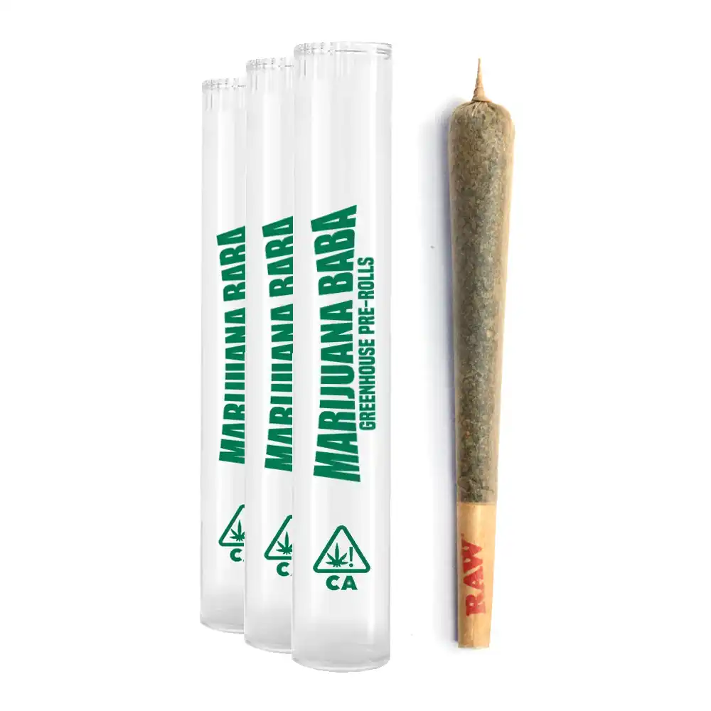 Buy Marijuana Baba Greenhouse Single Preroll