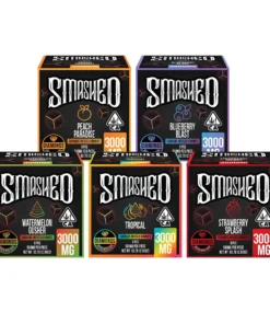 Buy Smashed Liquid Diamond Infused Gummies 3000 MG
